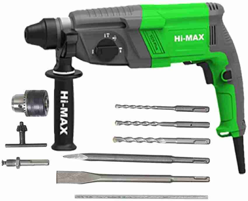 Hi max hammer discount drill machine 26mm