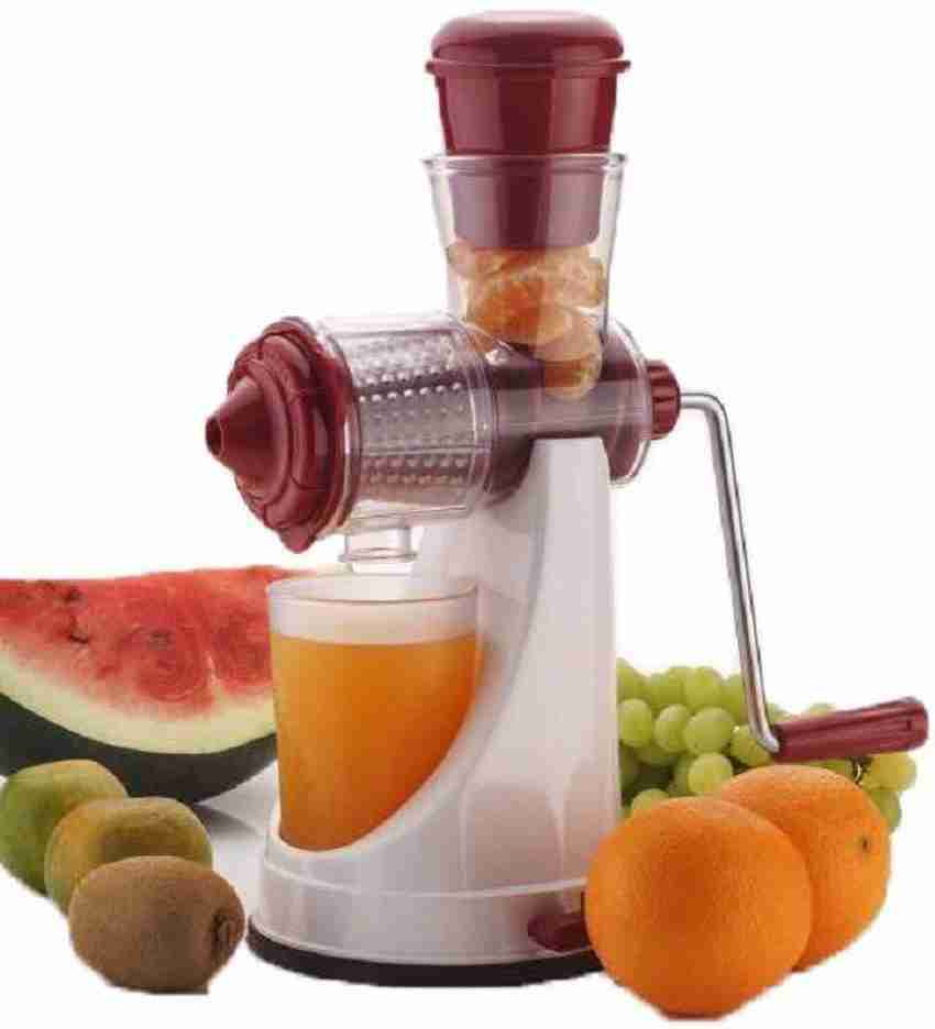rylan Plastic Hand Juicer for Fruits and Vegetables with Steel