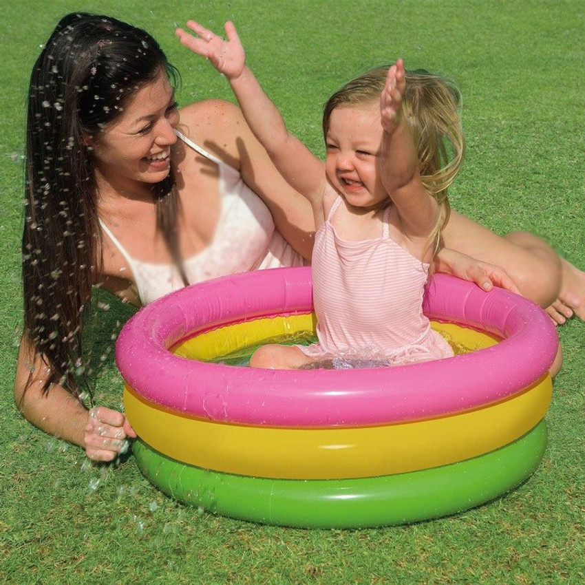 White inflatable pool sales