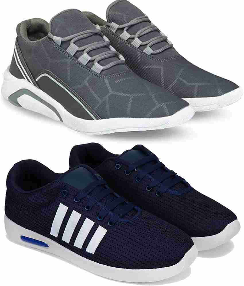 SPORTER Combo pack of 2 sports and running shoes for men Running