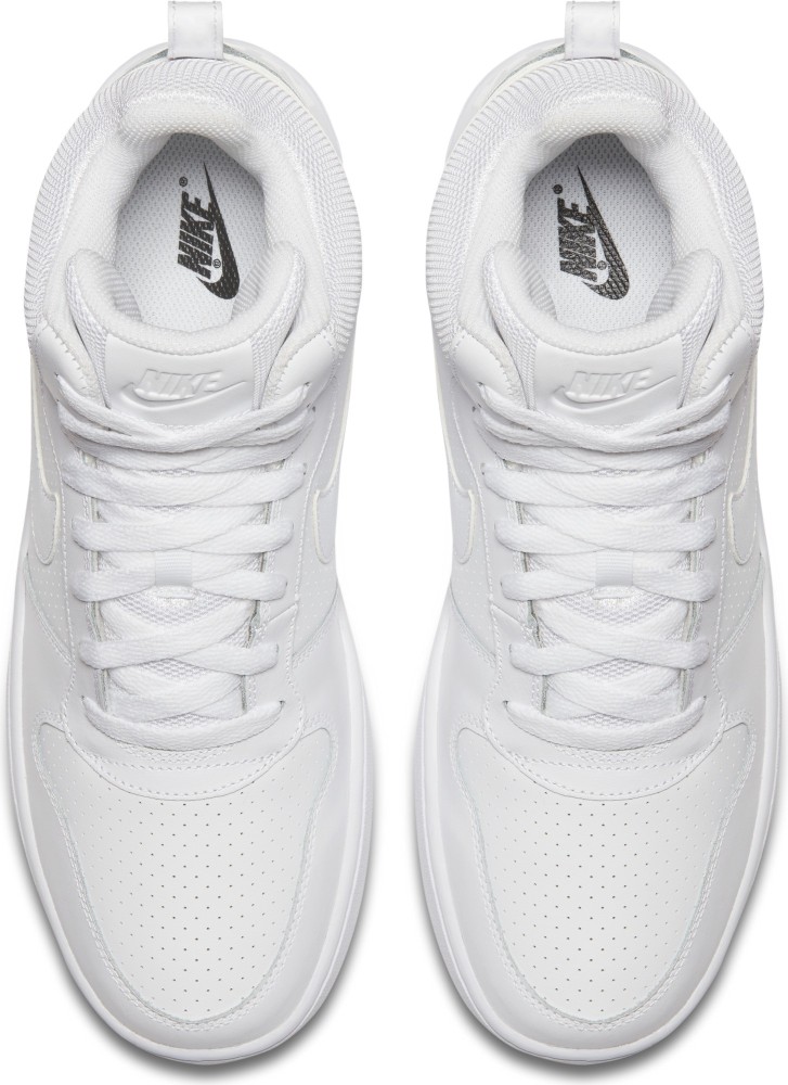 Nike high ankle shoes white hotsell