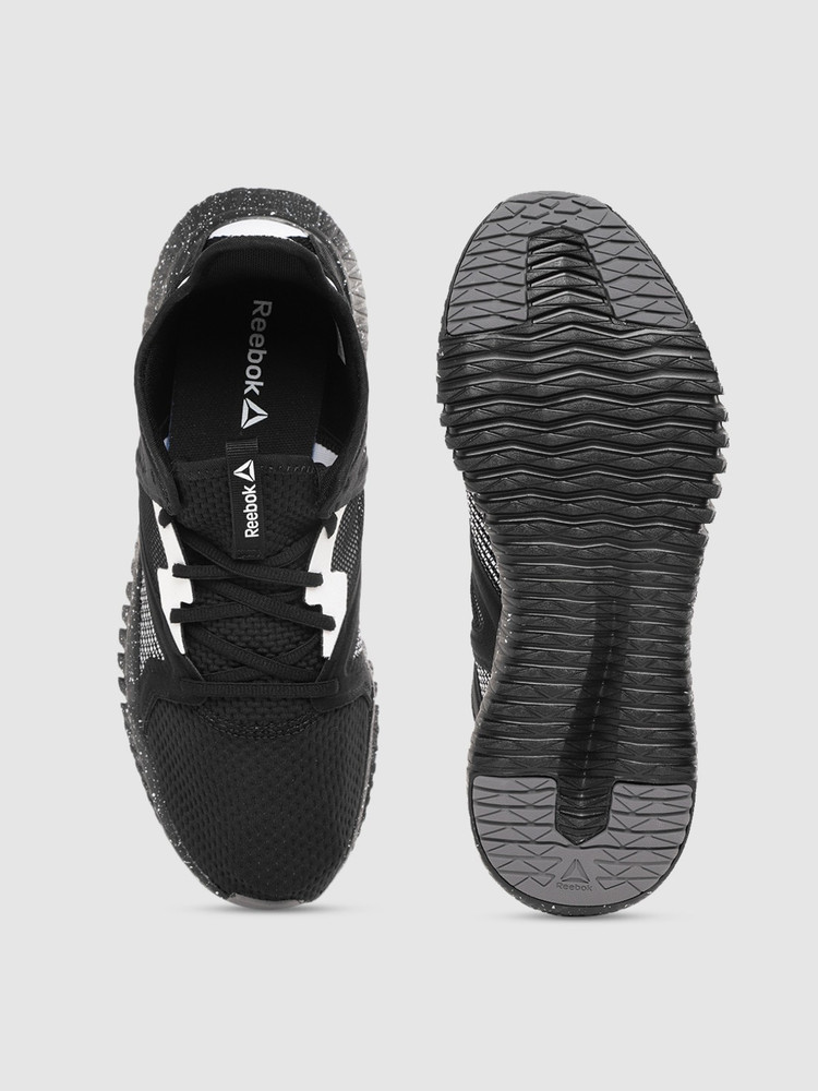 REEBOK Men Black Solid Flexagon 2.O Flexweave Les Mills Training