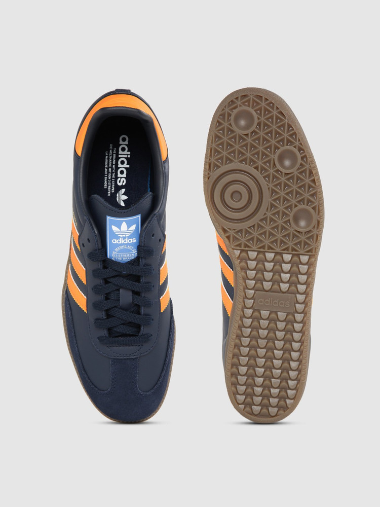 Adidas i-5923 navy y orange shoes best sale