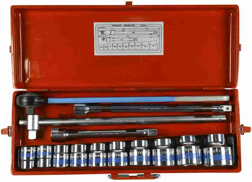 Taparia square hotsell drive socket set