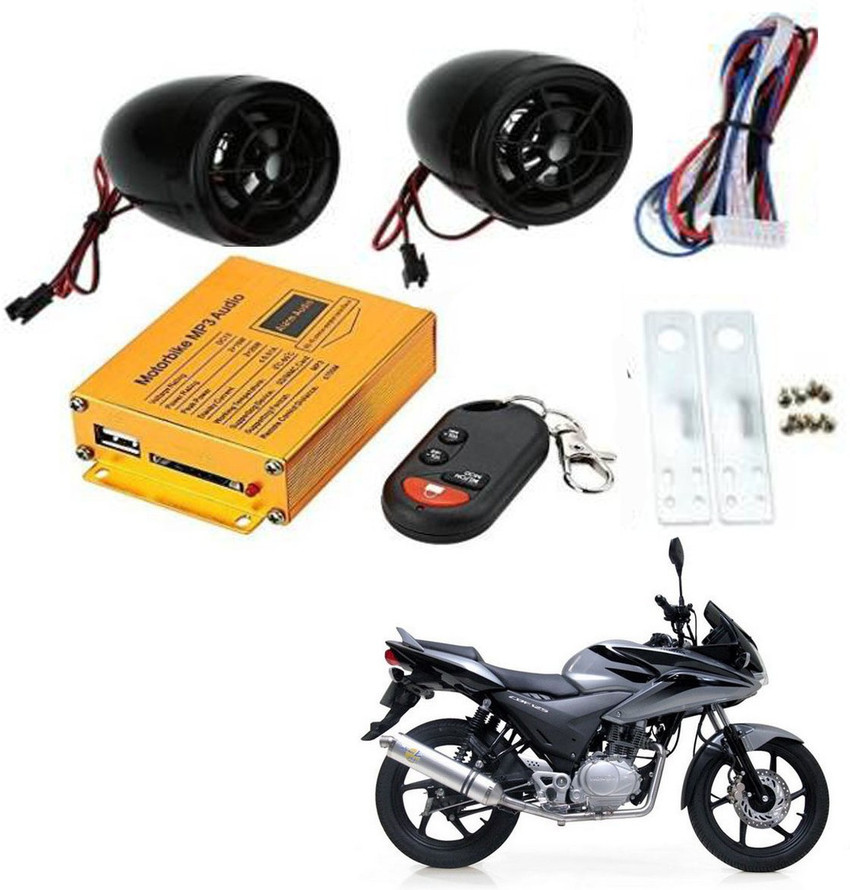 Bike stereo system best sale