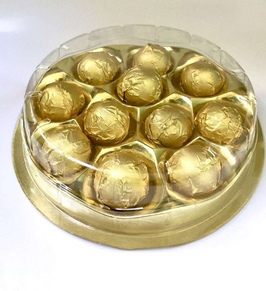 Round chocolate sale