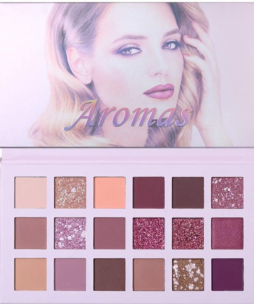 IMagic 18 Color AROMA Eye Shadow Palette Eyeshadow Shimmer 100 g