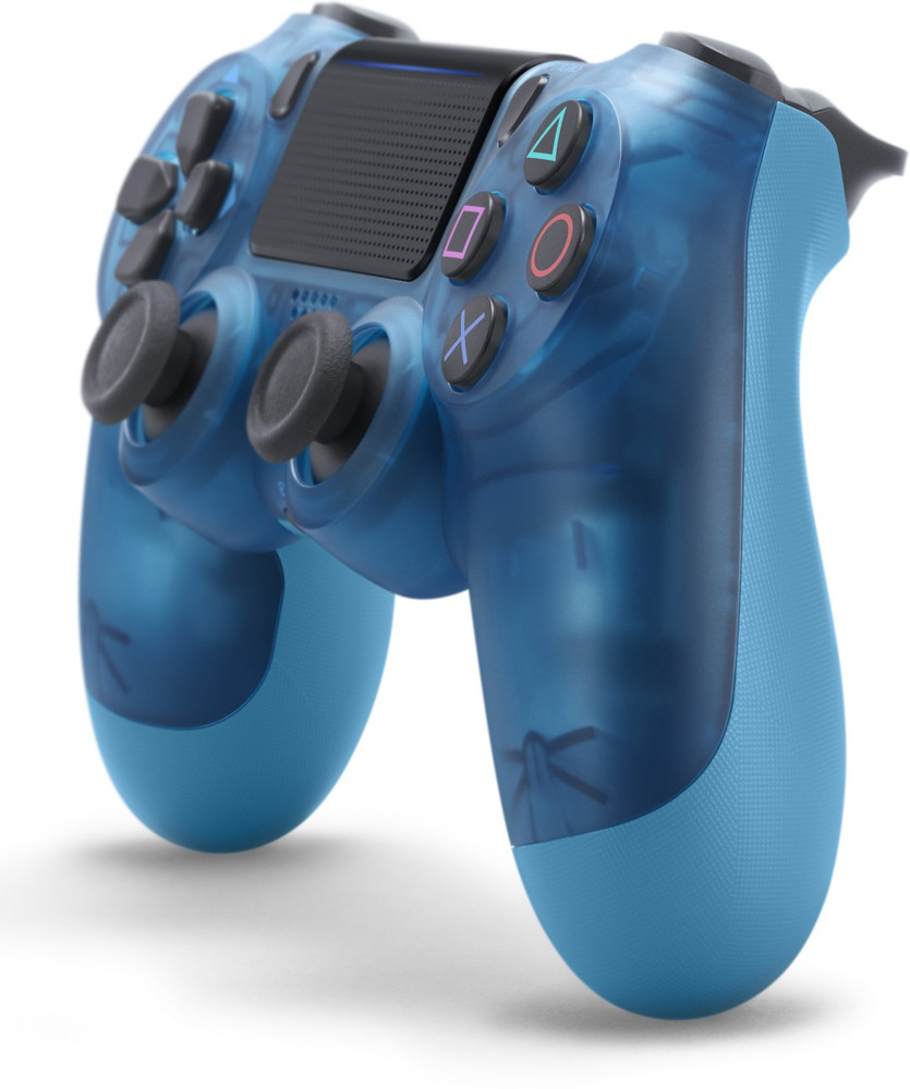 Translucent blue ps4 controller hotsell