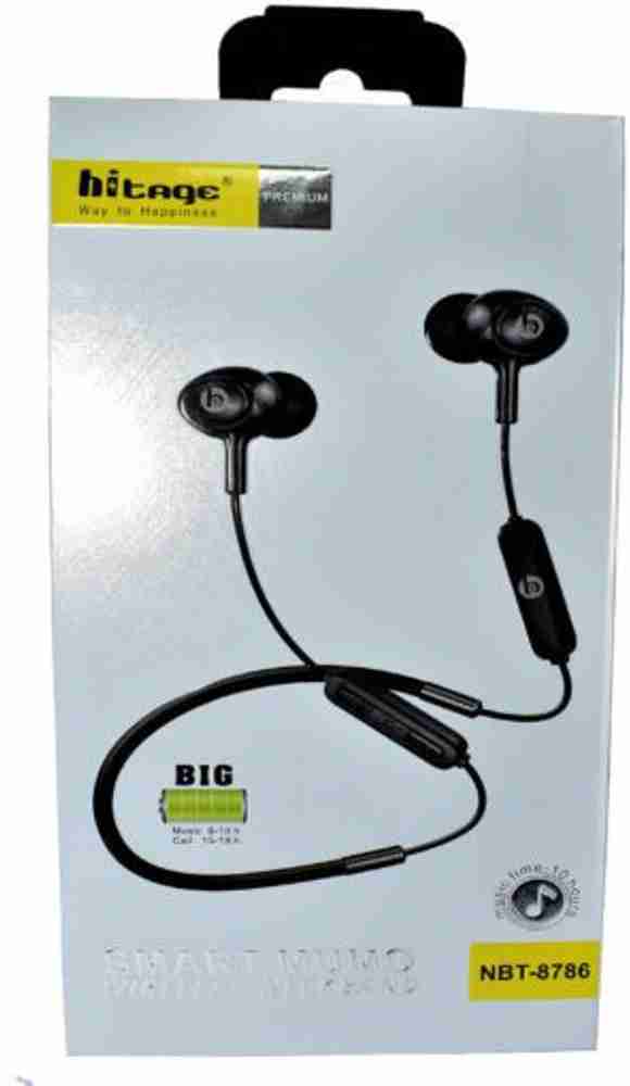 Hitage NBT 8786 Bluetooth Headset Price in India Buy Hitage NBT 8786 Bluetooth Headset Online Hitage Flipkart