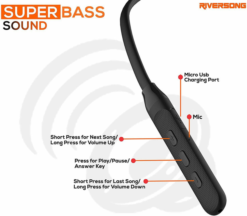 Riversong best sale bluetooth earphones