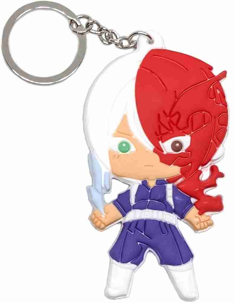 ComicSense Shoto Todoroki Double Sided Rubber Keychain Key Chain Price in India Buy ComicSense Shoto Todoroki Double Sided Rubber Keychain Key Chain online at Flipkart