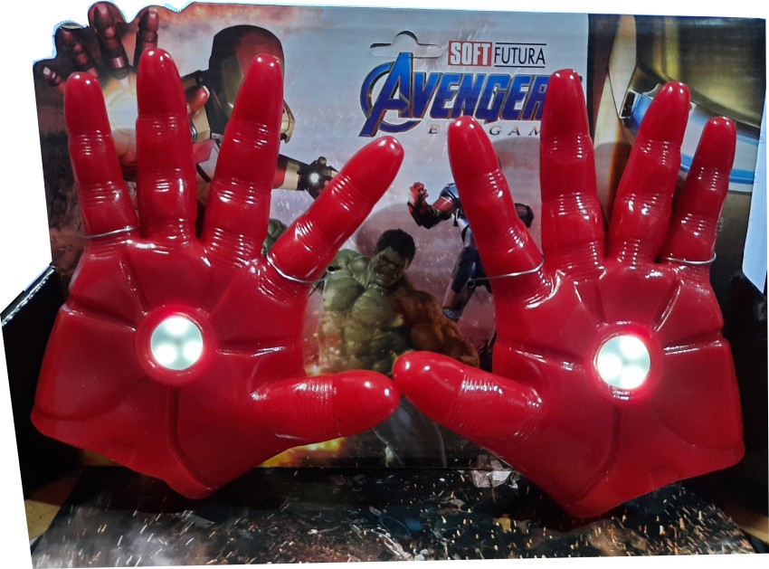 Toy iron hot sale man gloves