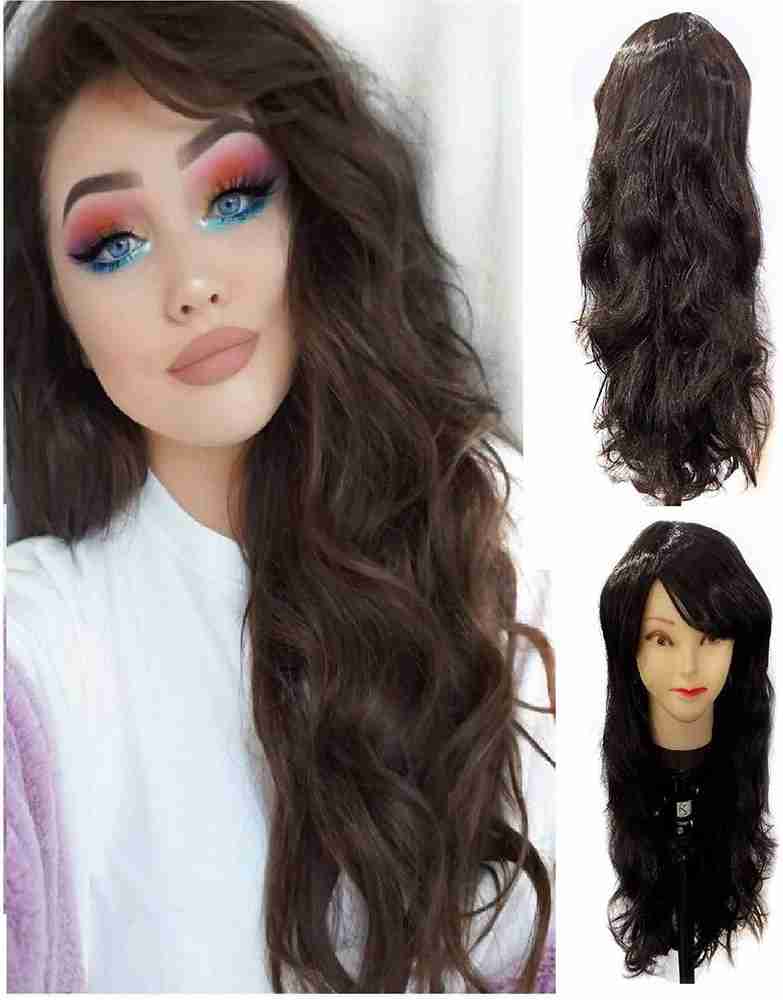 RAAYA Full Wigs For Women Indian Free Size Synthetic Curly