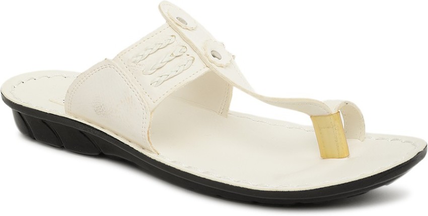 Paragon chappal white new arrivals