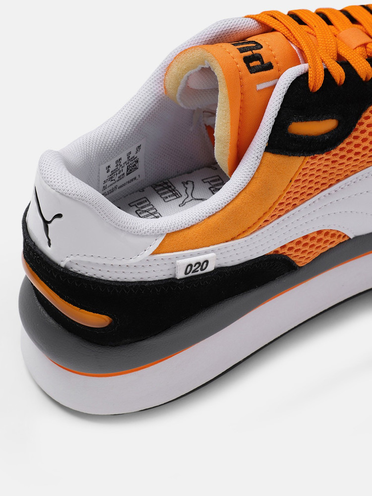 PUMA Unisex Orange Black STYLE RIDER Sneakers Sneakers For Men