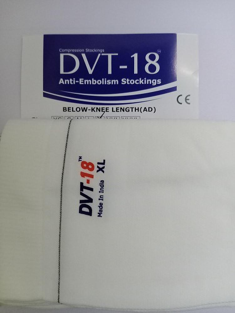 Dyna DVT-18 ANTI EMBOLISM STOCKINGS BELOW KNEE MEDIUM Foot Support - Buy  Dyna DVT-18 ANTI EMBOLISM STOCKINGS BELOW KNEE MEDIUM Foot Support Online  at Best Prices in India - Fitness