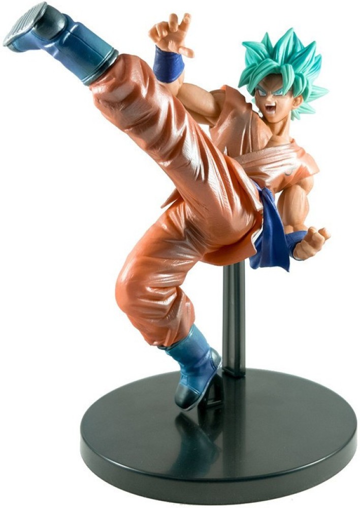 ARVITOYS COLLECTION Dragon Ball Z Goku Super Saiyan Blue Standing Action  Figure PVC - Dragon Ball Z Goku Super Saiyan Blue Standing Action Figure  PVC . Buy Action Figure One Piece toys