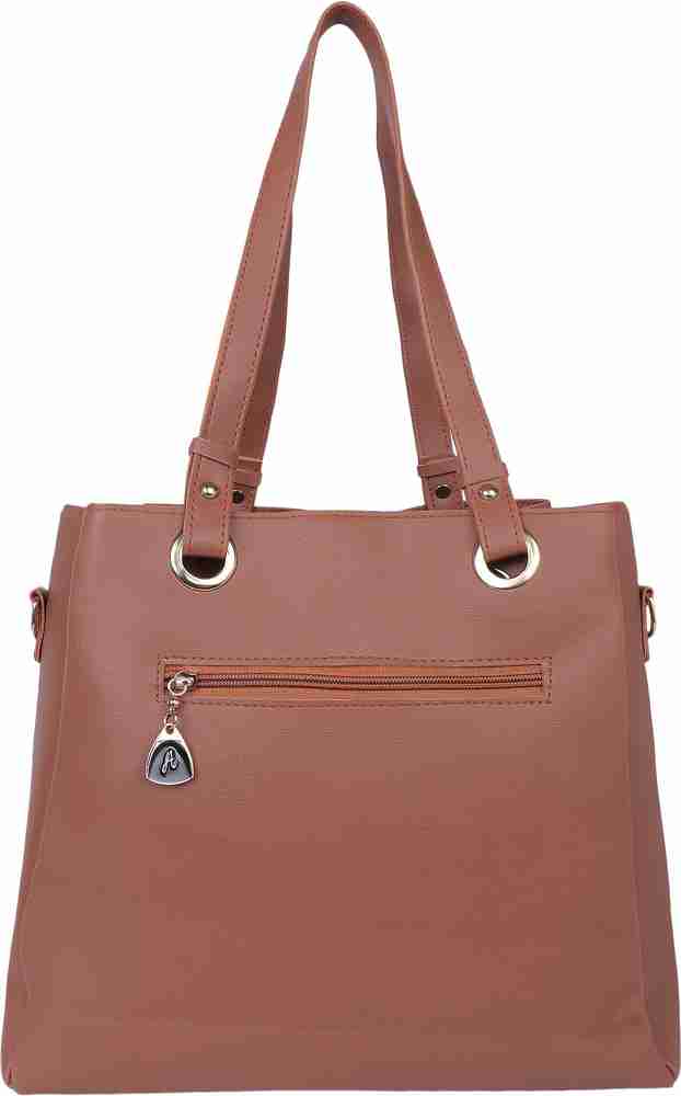 ALIZA Women Tan Hand held Bag