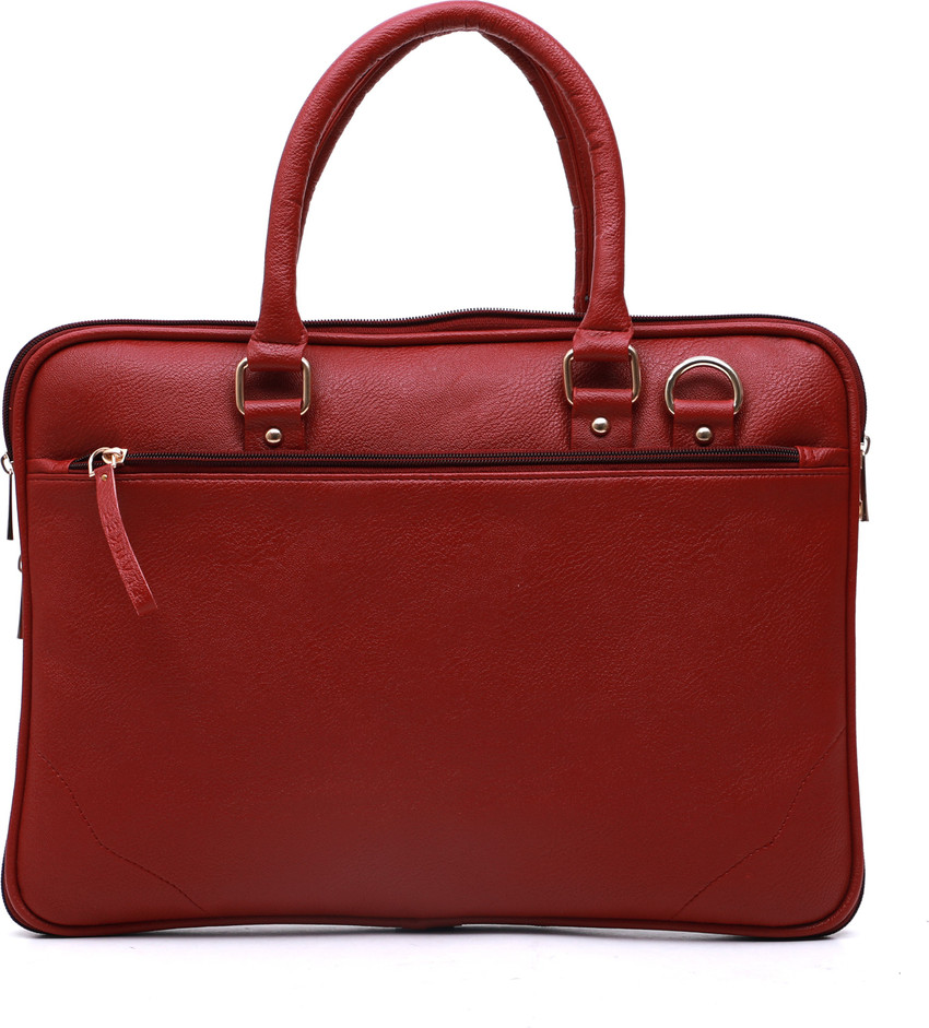 CADEAU 13 inch Expandable Laptop Messenger Bag Maroon Price in India Flipkart