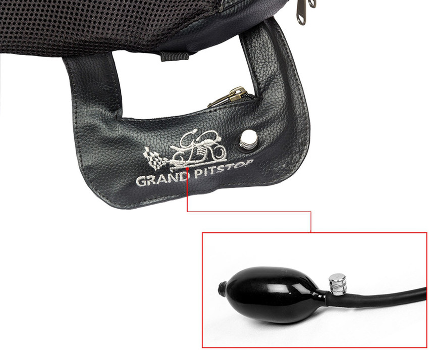 Saddle bag deals pump