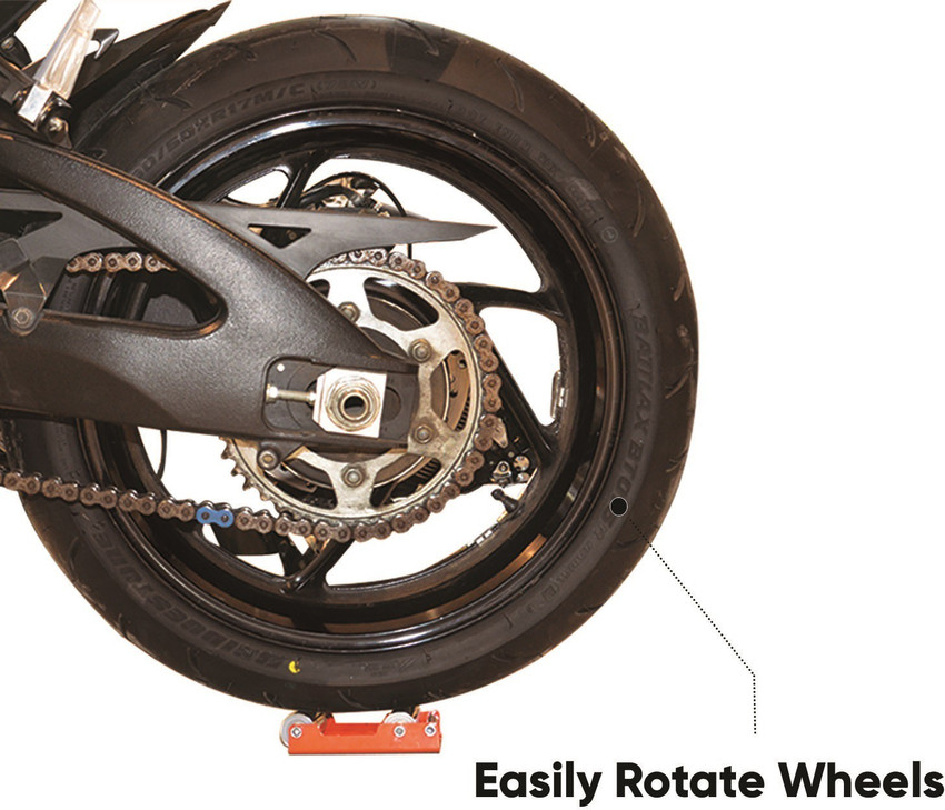 GrandPitstop Paddock Stand Replacement Wheel Roller for Cleaning