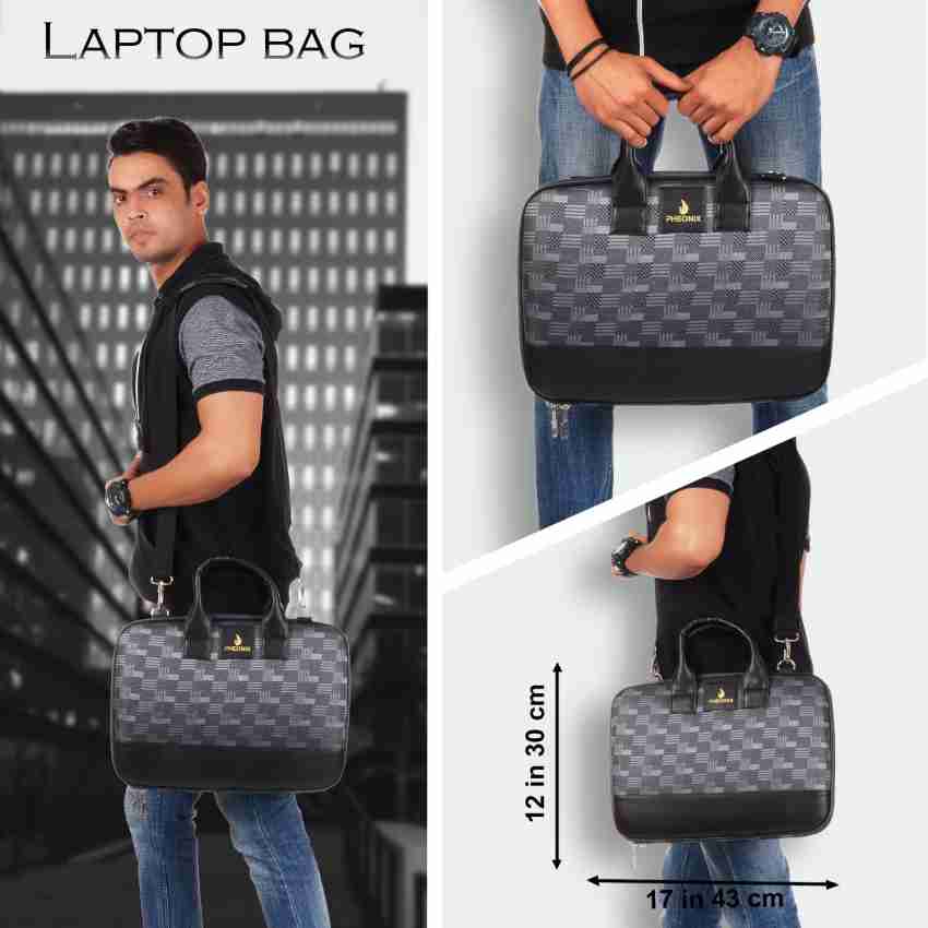 lefasto Briefcase laptop bag Medium Briefcase - For Men & Women - Price in  India, Reviews, Ratings & Specifications