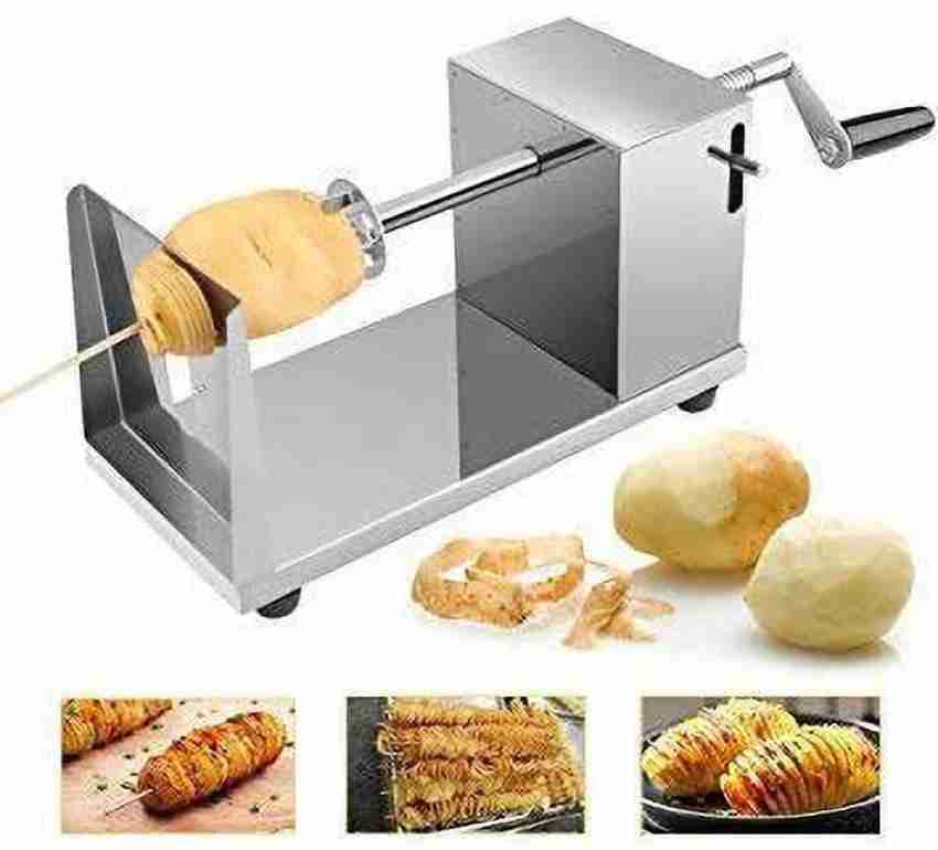 Potato Chips Spiral Cutter Manual Stainless Steel Potato Chips Slicer  Spiral Twister Vegetable Cutter French Fry 