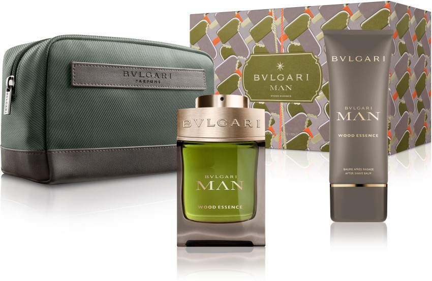 BVLGARI Man Wood Essence Gift Set Combo Set: Buy BVLGARI Man Wood ...