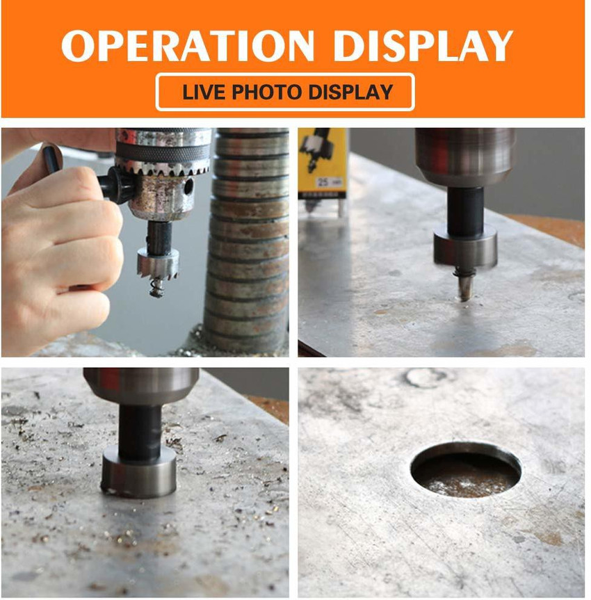 Futurekart Hole Saw Tooth Hss high speed steel Drill Bit Cutter Tool for Metal Alloy 20MM Hole Saw Tooth Hss high speed steel Drill Bit Cutter Tool for Metal Alloy 20MM Price