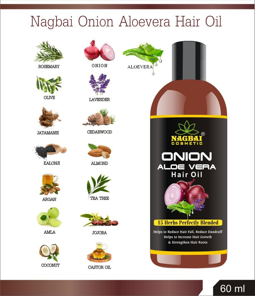 Onion and aloe vera for hair top