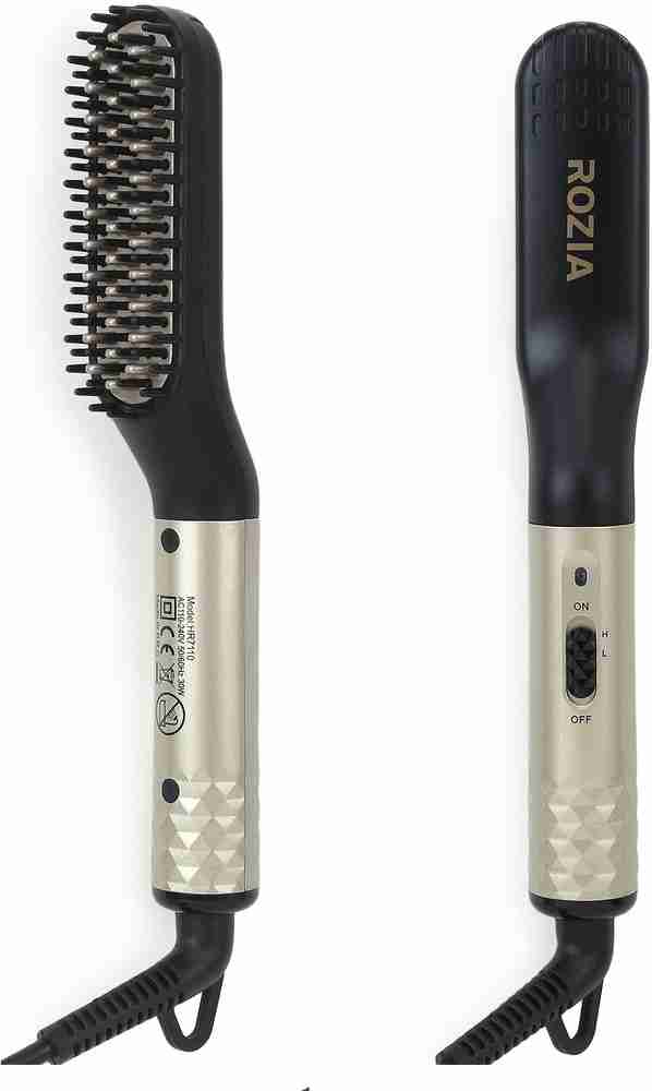 Rozia hair on sale straightener brush