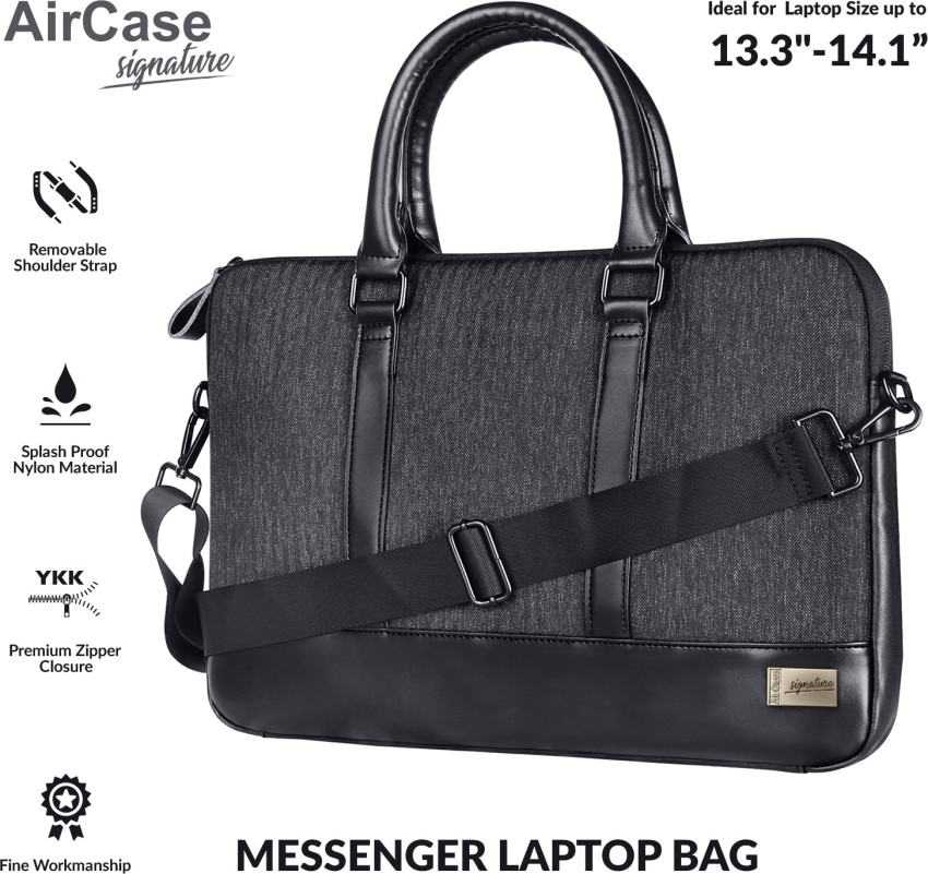 aircase laptop messenger bag