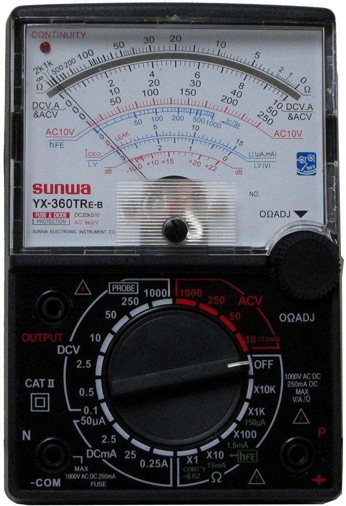 Creative Tech YX-360 TRE Analog Multimeter and Professional