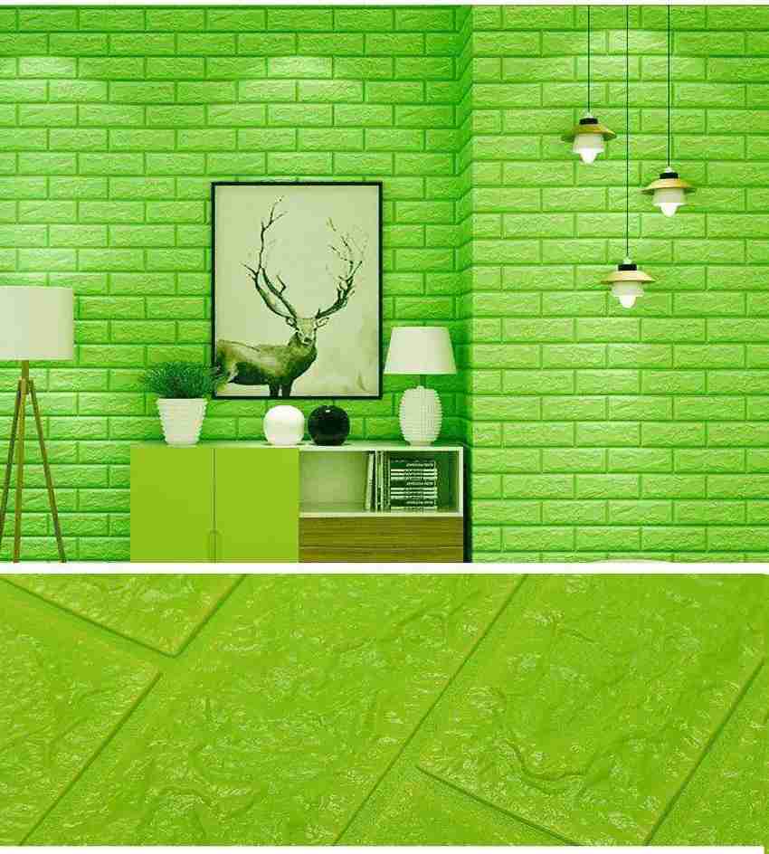 wewell 69.977 cm 3D PE Foam Wall Stickers 3D Self Adhesive Wallpaper DIY  Wall Decor Brick Stickers (70 x 77cm, Appx. 5.8Sq Feet). (White) Self  Adhesive Sticker Price in India - Buy