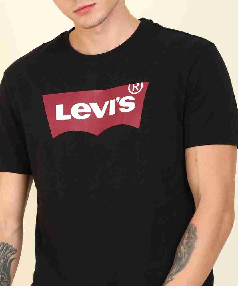 Levis tshirt black best sale