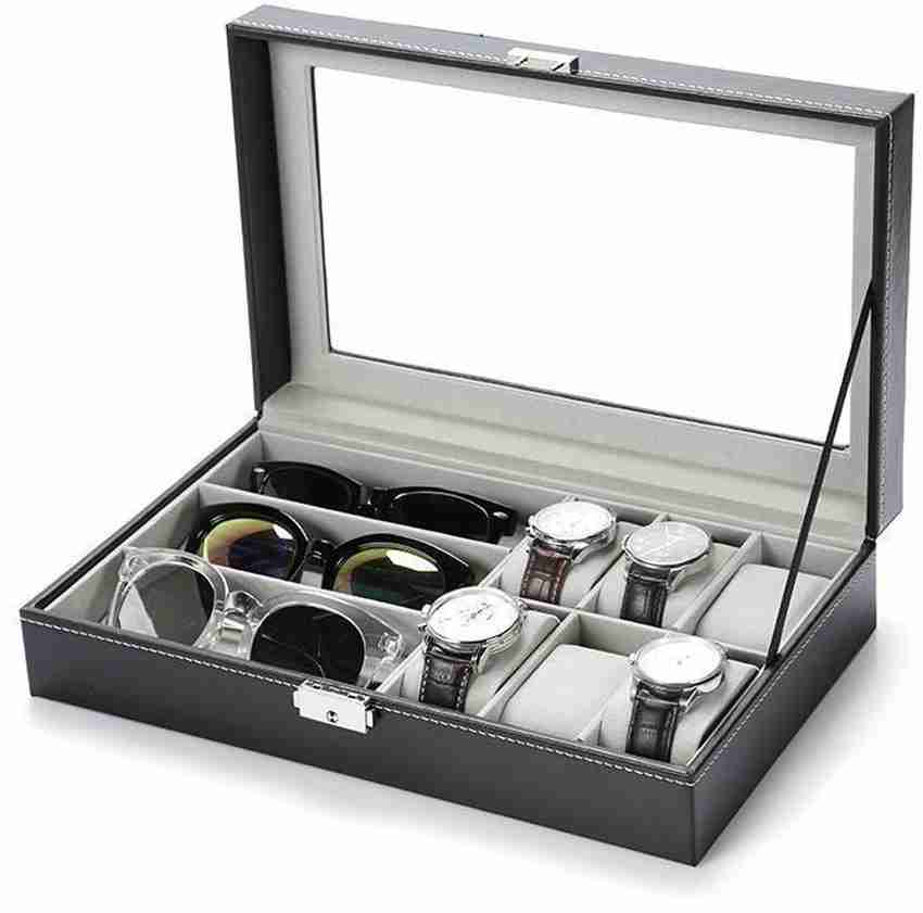 MFU Watch and Sunglasses Organizer Watch Box Price in India Buy