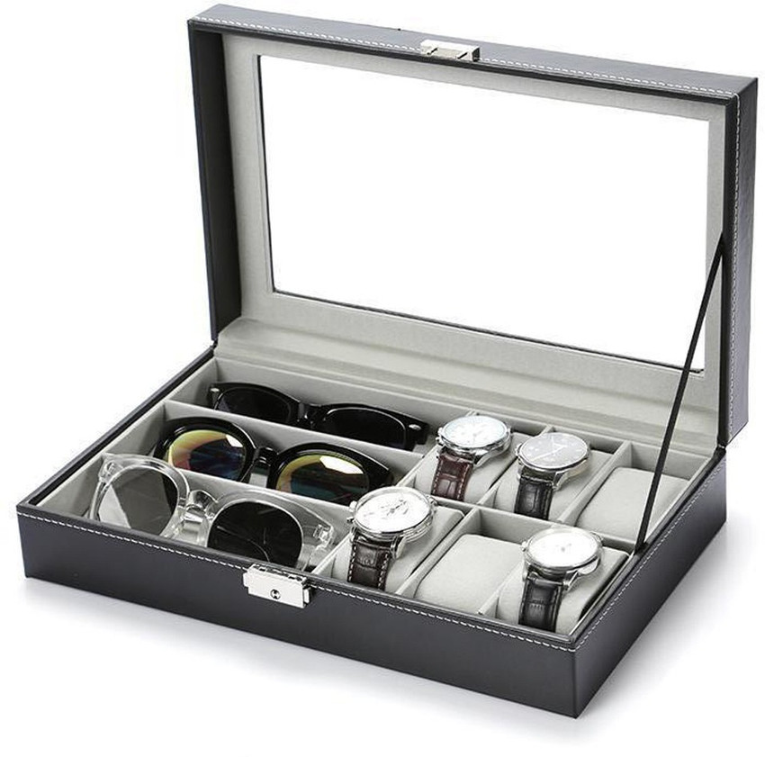 MFU Watch and Sunglasses Organizer Watch Box Price in India