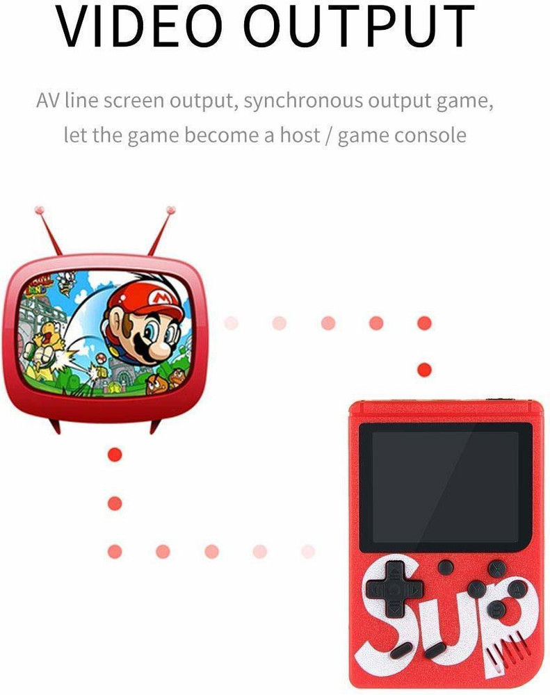 Toyvala TV Video Game SUP Game Box with Mario Super Mario DR Mario