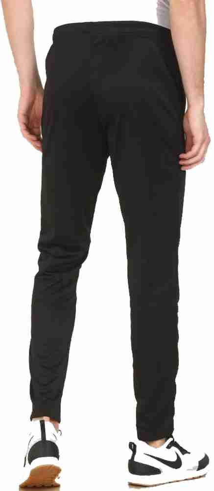 FITNICK Solid Men Black Track Pants Buy FITNICK Solid Men Black