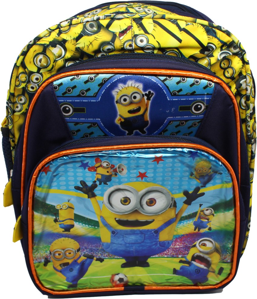 Minion School Bag for Kids Soft Plush Backpack for Small Kids Nursery Bag  Kids Gift (Age