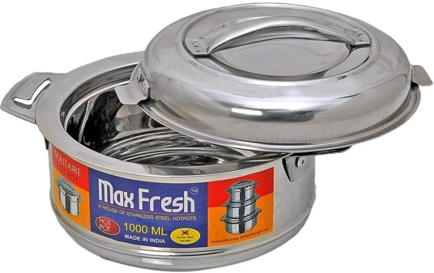 Max Fresh Hot pot Thermoware Casserole Price in India Buy Max