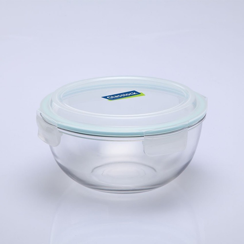 Glasslock Airtight Break Resistant Glass Kitchen Food Storage Container,  Lunch Box, Microwave Safe, 2000ml