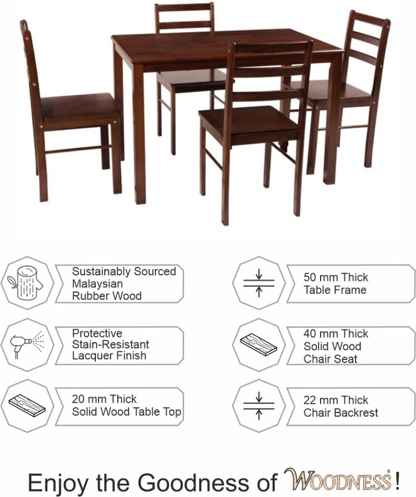 Woodness dining deals table