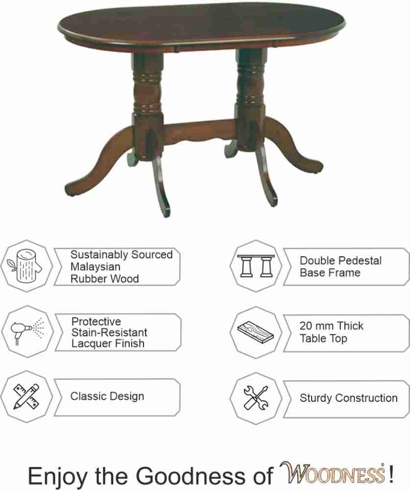 Woodness deals dining table