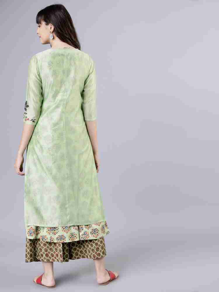 Vishudh Women Kurta Palazzo Set - Buy Vishudh Women Kurta Palazzo Set  Online at Best Prices in India