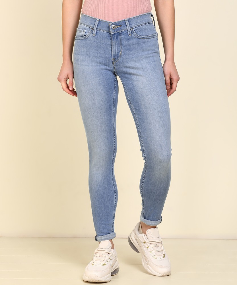 Levi's 710 super skinny 2025 light blue