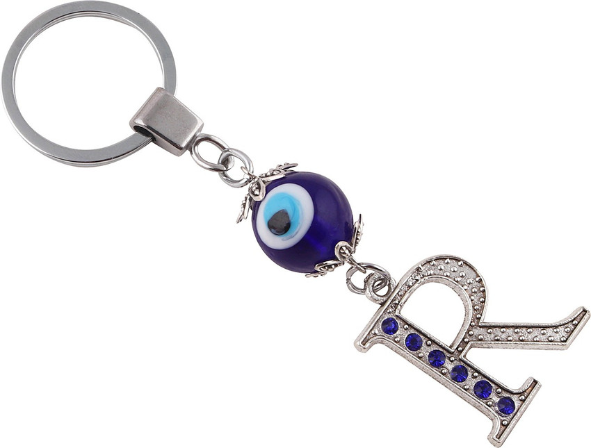 Thatsav Evileye P & R Alphabet / Letter Combo (Set of 2) Key Chain