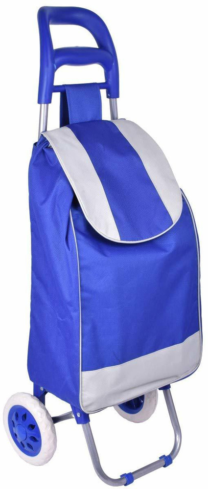 IMPULSE Heavy Duty Folding Shopping Trolley Luggage Bag with