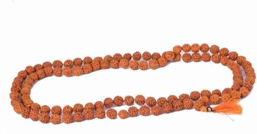 Rudraksha Mala 108 Beads 12mm Medium . Hindu Prayer Beads.natural