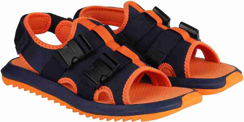fila orange and blue